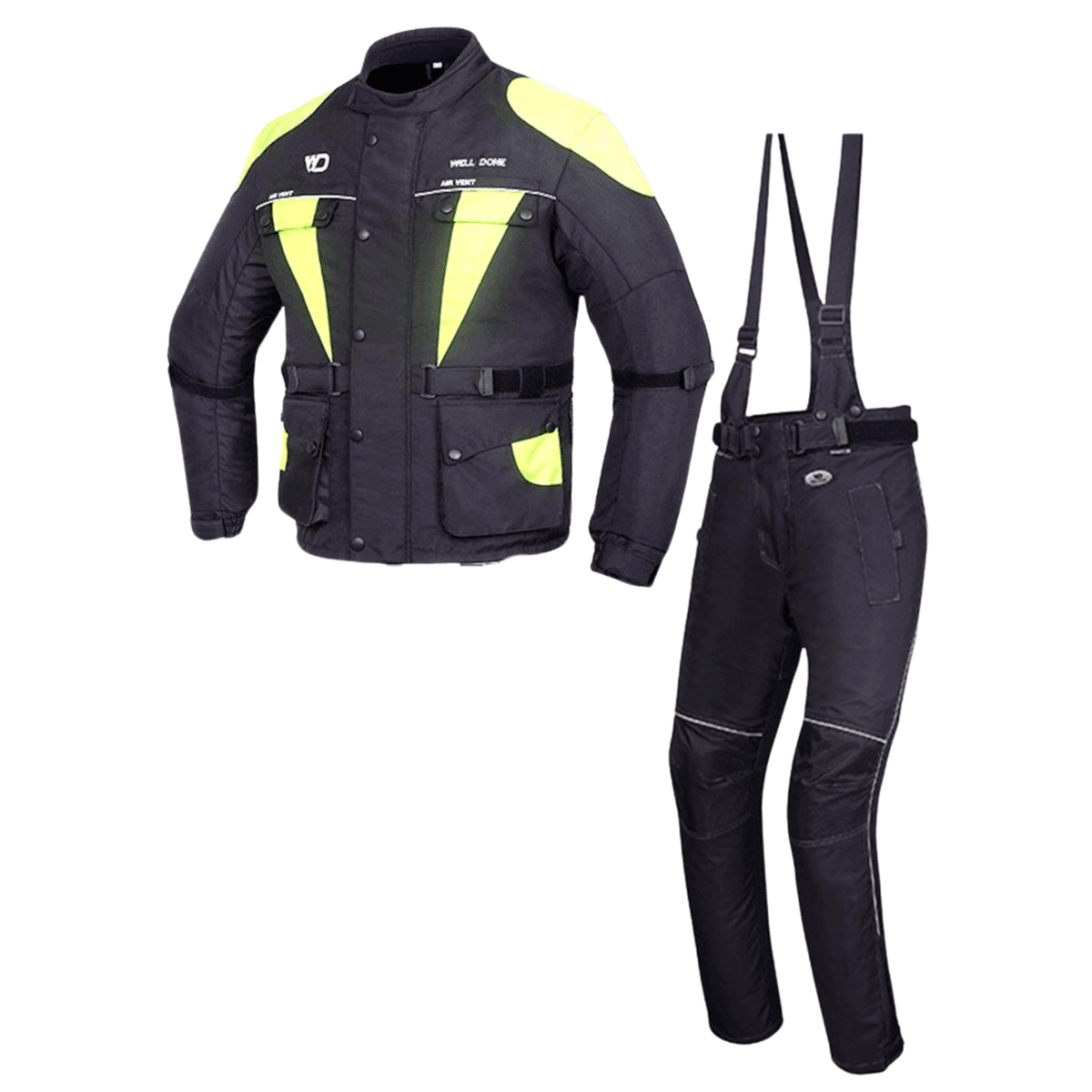 Startpakke Gul/fluor. Jakke og bukse